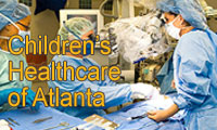 Graphic link to the Children's Healthcare of Atlanta website.
