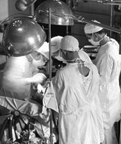Operating room, Emory University Hospital, circa 1961